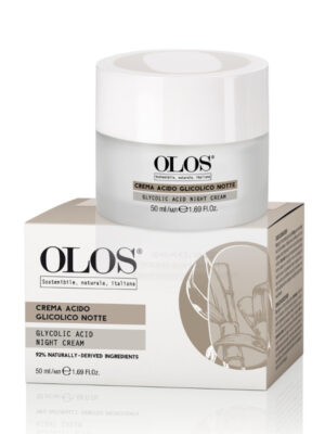 Olos - Linea agli Acidi - Crema Acido Glicolico Notte 50ml