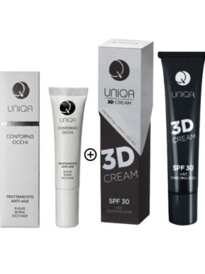 UNIQA 3d Kit Crema Viso+Contorno Occhi