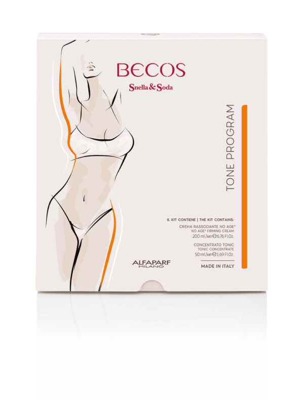BECOS Superbody Kit Trattamento Corpo Snella & Soda Tone Program Concentrato Tonic & Crema Rassodante No Age