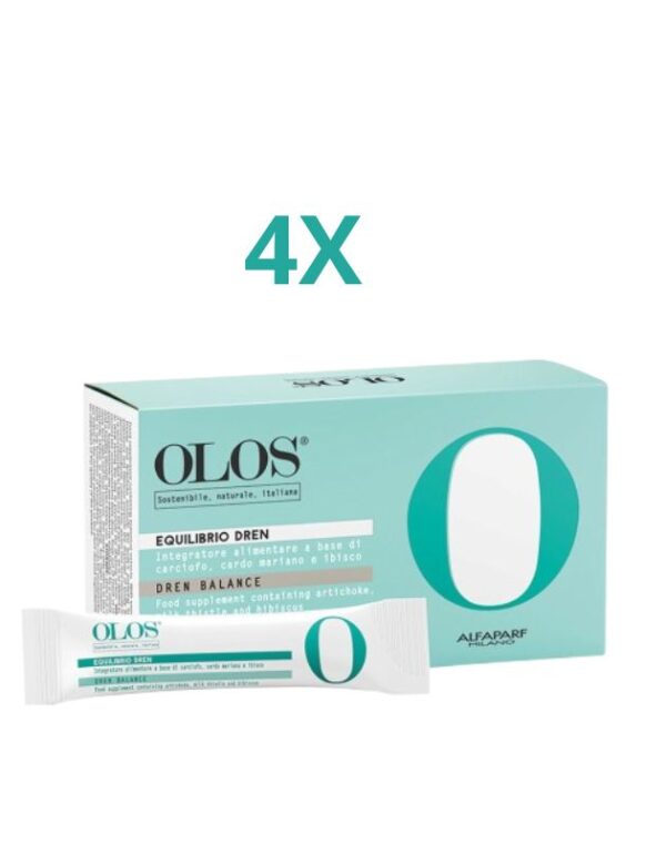 OLOS Equilibrio Dren Integratore Anticellulite 4x14 x 10ml