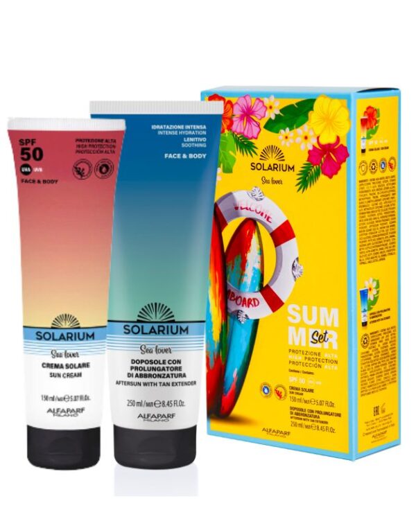 SOLARIUM Sea Lover Crema Solare Summer Set Viso Corpo SPF 50