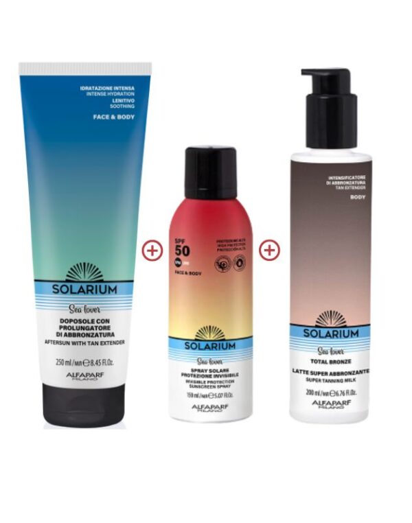 SOLARIUM Sea Lover Kit Abbronzante SPF50
