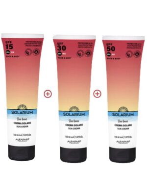 SOLARIUM Sea Lover Kit Convenienza Crema Solare 3xSPF 15/30/50