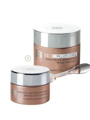 DIBI Filler Code Kit Crema Viso Miracle + Contorno Occhi labbra Riempimento