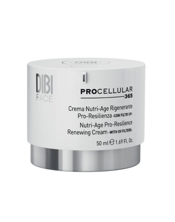 DIBI Procellular 365 Crema Viso Nutri-Age Rigenerante Pro Resilienza Con Filtri UV 50ml
