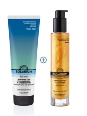 Solarium Kit Doposole Prolungamento Abbronzatura Effetto Luce